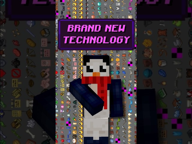 SECRET Minecraft Build Tech? #minecraft