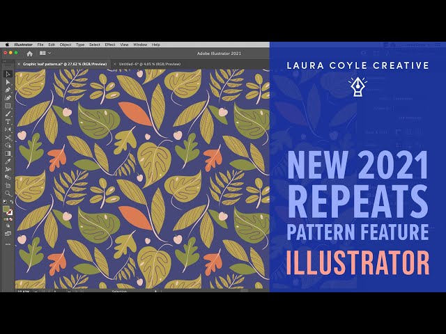 Make a Seamless Repeat Pattern with the NEW Repeats Feature in Illustrator