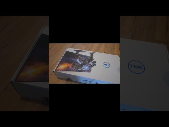Dell S3222DGM Unboxing #shorts #unboxing #dell #monitor #desksetup #curvedmonitor #productivity