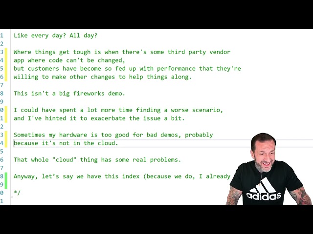 Indexing SQL Server Queries For Performance: Fixing non-SARGable Predicates