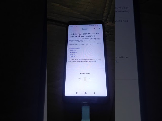 Don't Use Other browser for Youtube