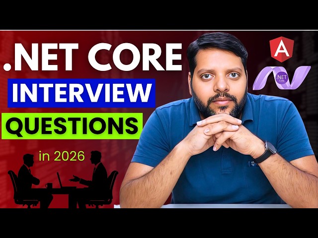 ASP.NET Core + Angular Most Asked Interview Questions (2026)