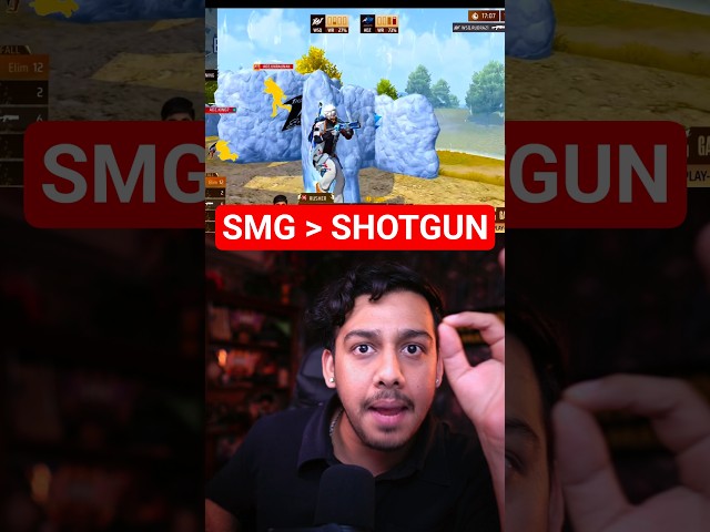 SMG is better than SHOTGUN 😡🔥 #freefire #esports