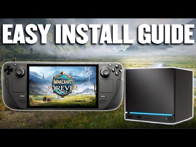 How To EASILY INSTALL World Of Warcraft Forever On The Steam Deck With Full Controller Support!
