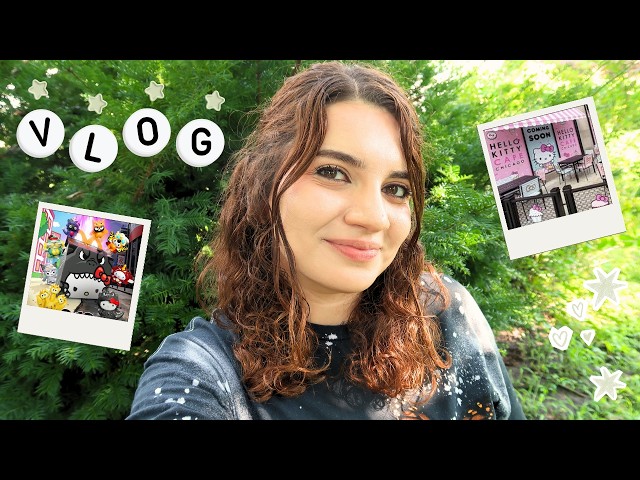 HOT GIRL AUGUST 🎀 Hello Kitty Cafe, Chicago Adevnture & Thrifting
