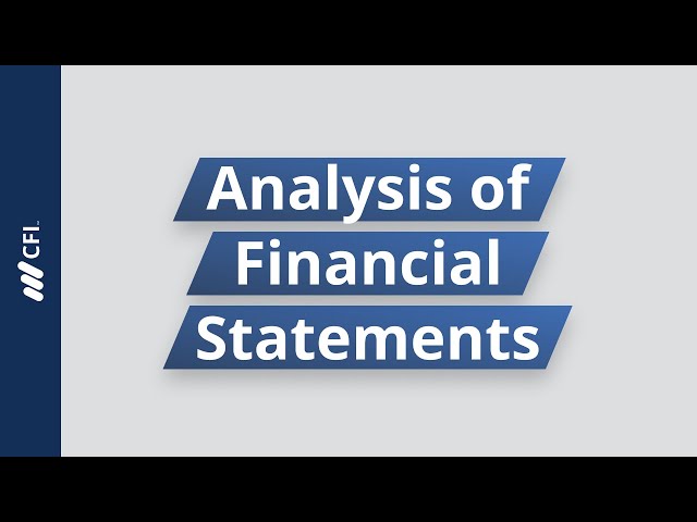 Financial Statement Analysis Explained