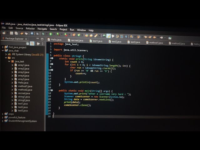 "Mastering Java Code: Find Digits in Strings Using For Loops – Step-by-Step Explanation!"