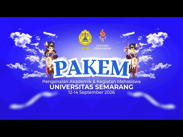 🔴[LIVE] PENGENALAN UNIT KEGIATAN MAHASISWA UNIVERSITAS SEMARANG TAHUN AKADEMIK 2026/2027