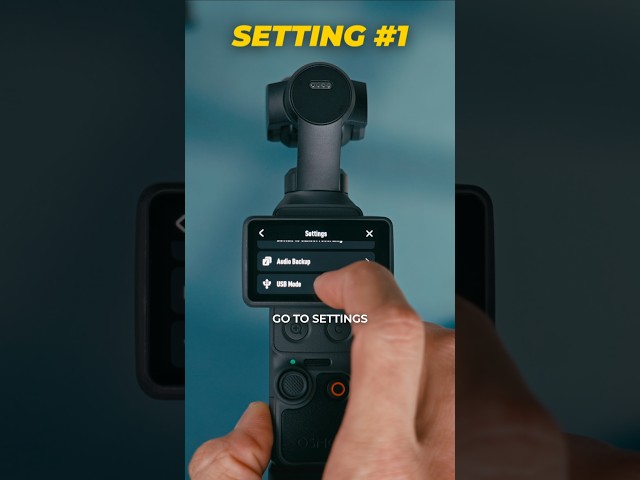 4 hidden settings on the DJI Osmo Pocket 4!