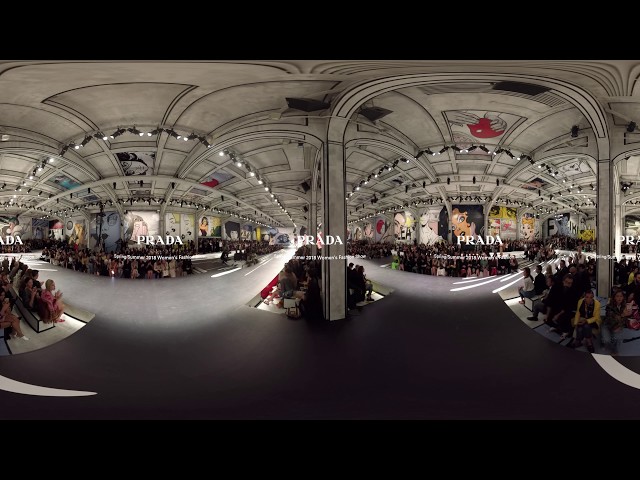 Prada Spring/Summer 2018 Women's Fashion Show - 360° Parade