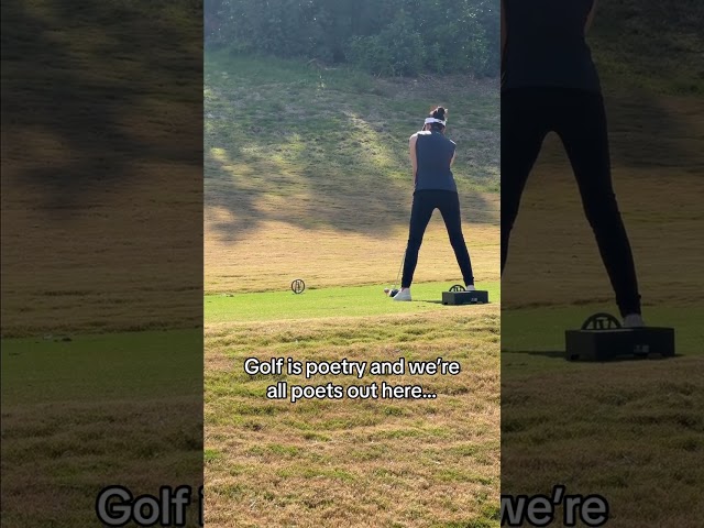 Send this to your favorite fairway poet #shorts #golf
