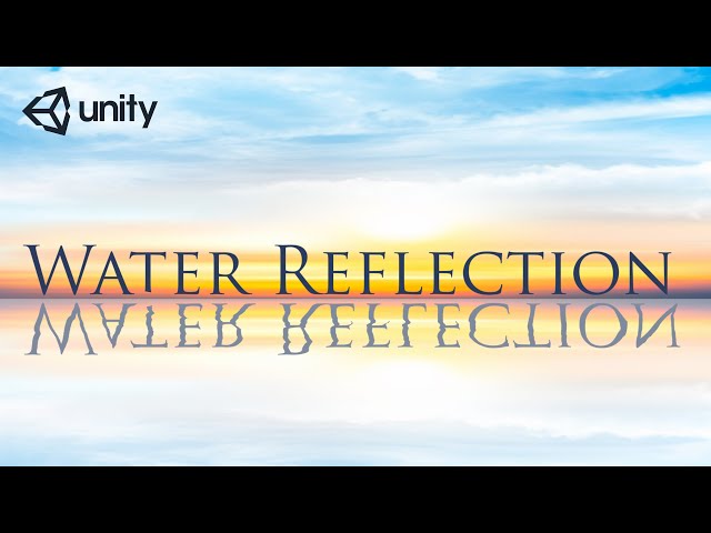 2D Water Reflection Shader Graph - Easy Unity Tutorial
