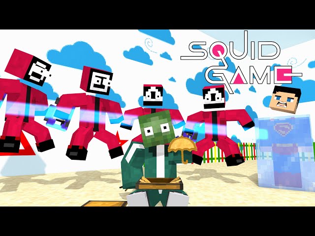 SQUID GAME Honeycomb Candy - Minecraft Animation