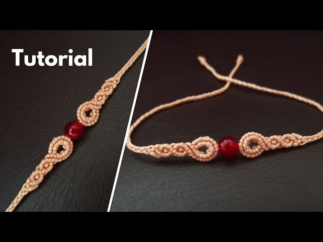 Clean & Modern Macrame Bracelet