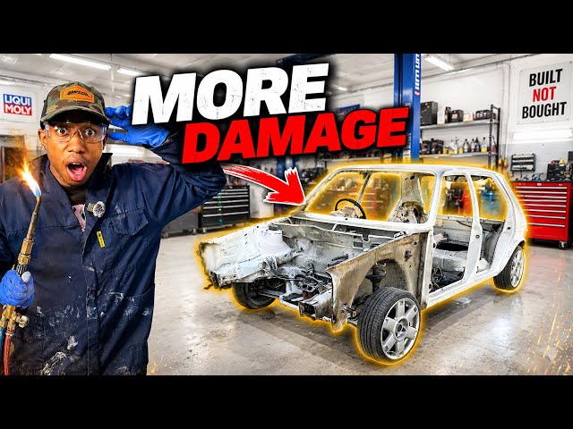 I HAD TO CUT UP MY CITI GOLF EVEN MORE!!! (I MEESED UP)