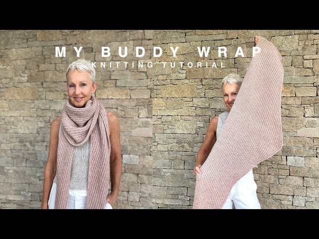 My Buddy Wrap - free pattern on Ravelry - knitting tutorial