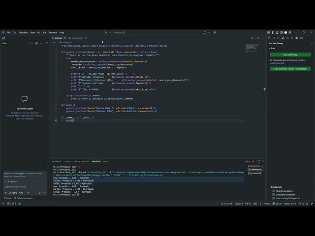 Funciones, definicion y ejemplo en python
