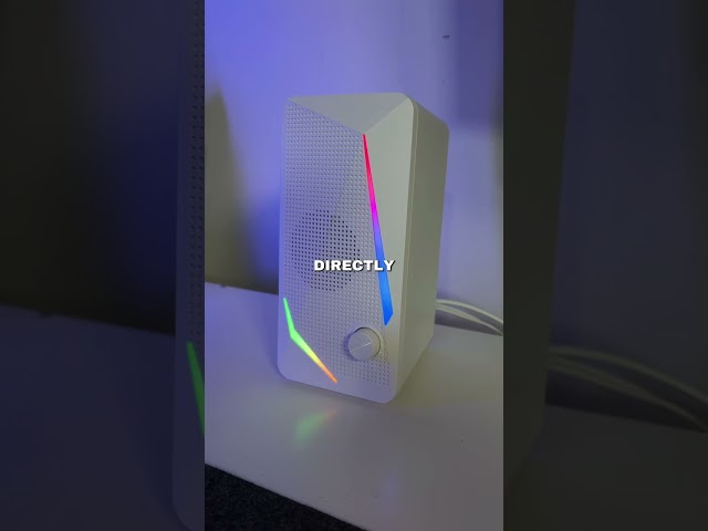 USB powered speakers for your desktop setup from Reddragon
