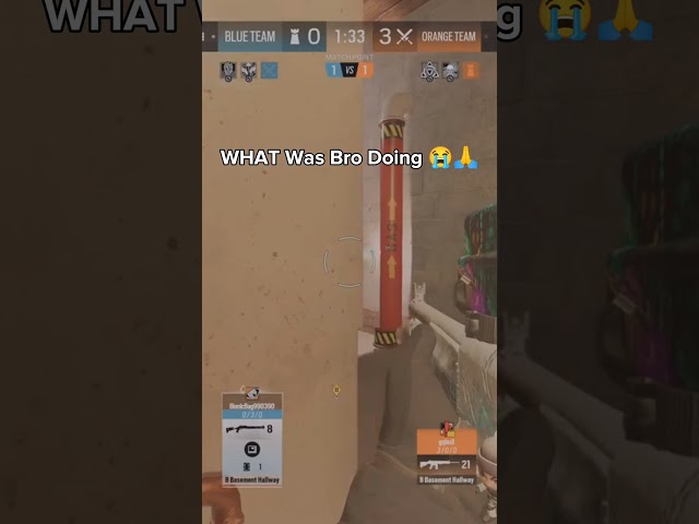 The SMARTEST Siege Player Ever 😭🙏 #shorts