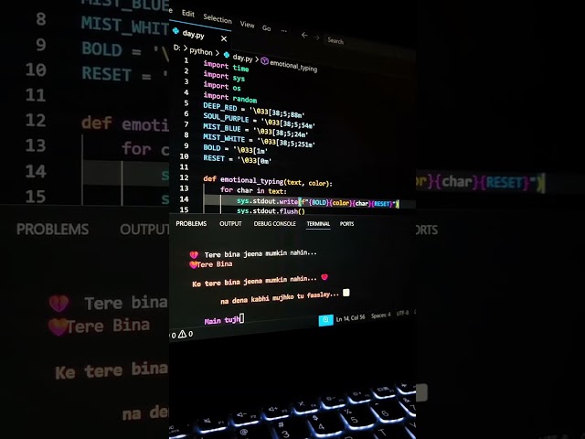 Python lyrics tutorial