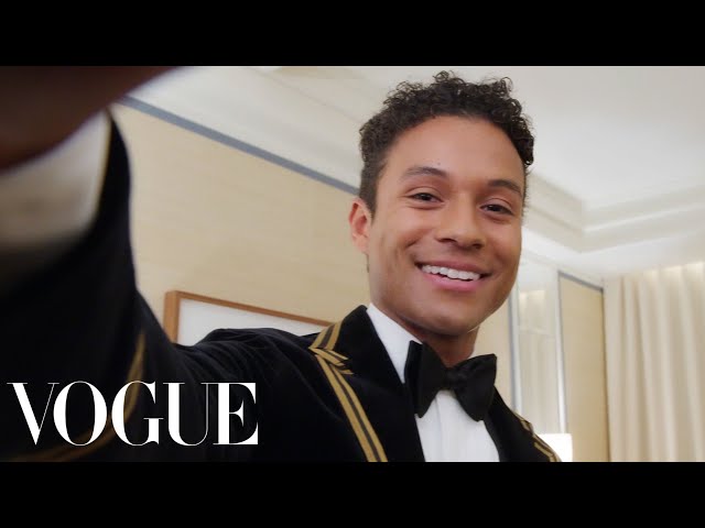 Jaafar Jackson Gets Ready for the Met Gala | Vogue