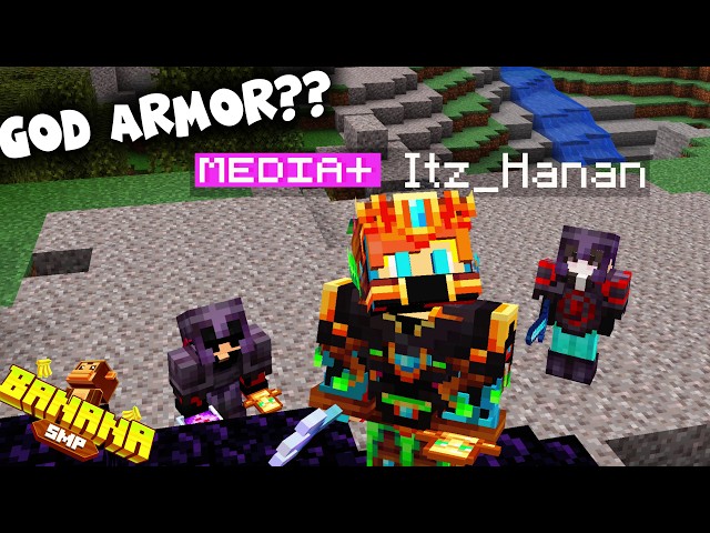 How I Got Rarest ( God Armor ) in Banana SMP ..