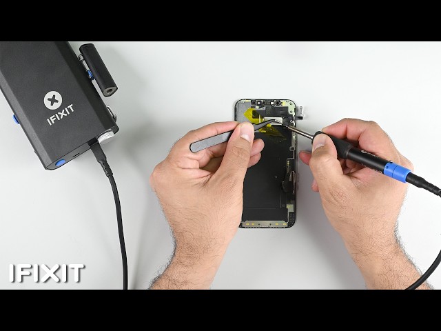 iPhone 12 and 12 Pro Speaker Replacement - Simple Soldering Fix!