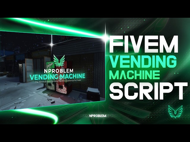 FiveM Vending Machine ( Buy Drinks & Snacks In-Game ) [QBCore/ESX/QBX]