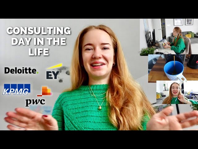 Day in my life as a Big 4 firm consultant // Deloitte, PwC, EY, KPMG
