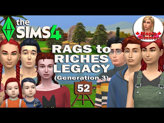 Birthday! 🎂 Pt 52: Gen 3 of Maple's Rags to Riches Legacy (Sims 4)