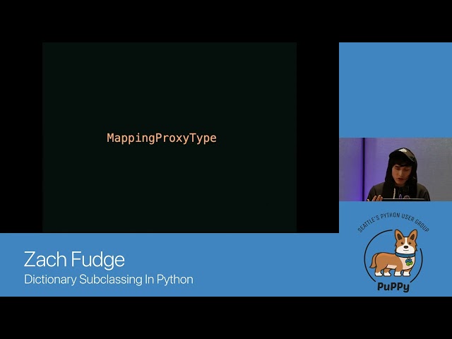 Zach Fudge - Dictionary Subclassing in Python