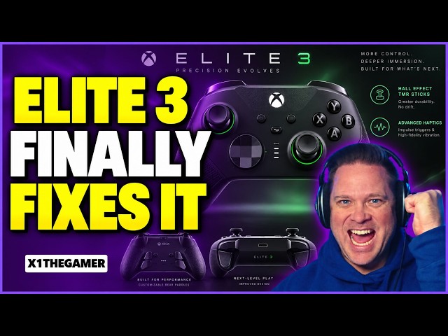 The Xbox Elite Series 3 Controller Leak Fixes The Right Problem