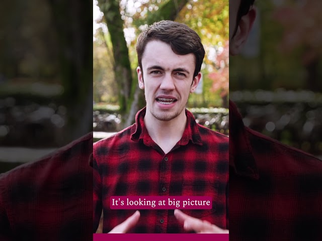 Sustainability as a First Year student at University of Galway.