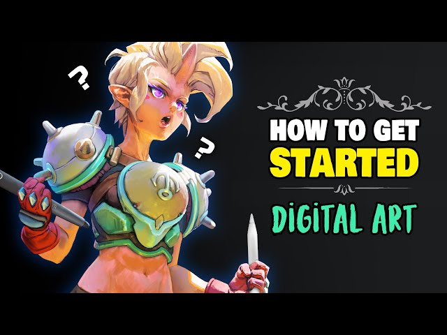 THE BEGINNER'S GUIDE TO DIGITAL ART (from an art teacher)
