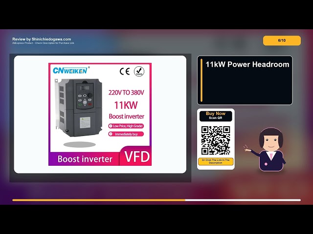 Running Heavy 380V Workshop Tools on 220V? This 11kW VFD Inverter Might Help