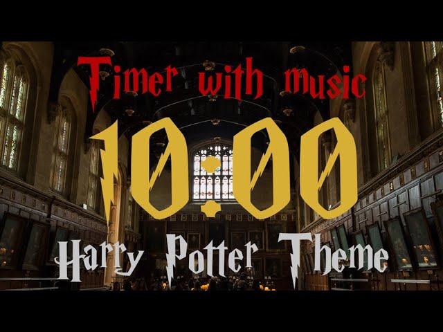 Experience the Magic of Harry Potter with this 10 Minute Timer