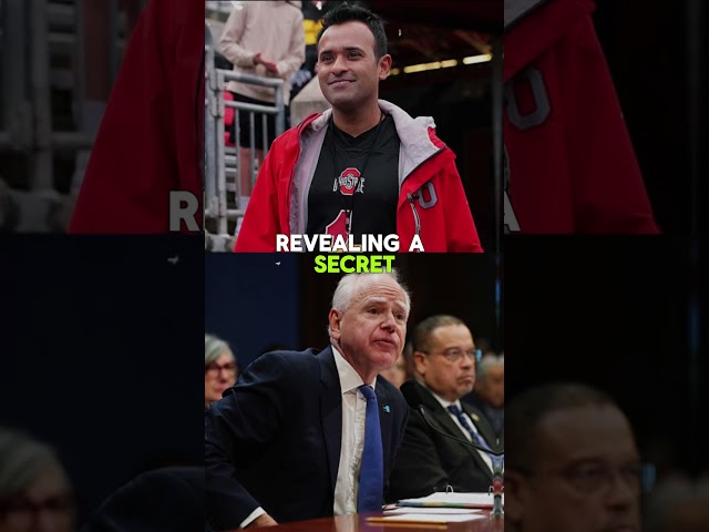 Vivek Ramaswamy Just Left Tim Walz COMPLETELY Speechless! 😱🔇 #Shorts