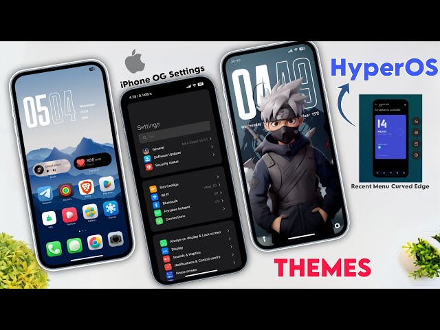 HyperOS Official Themes - You Should Must Try It Now - Create Amazing Look - iPhone Looks Fail  🤩