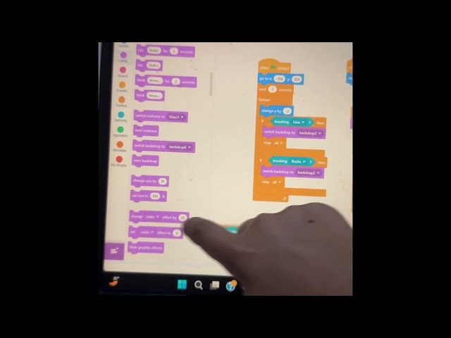 Day:3 Scratch coding - Diver game