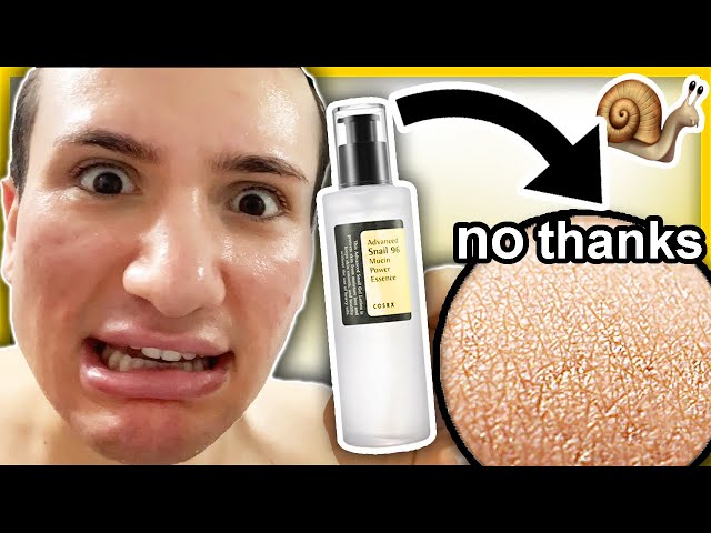 I tried COSRX SNAIL MUCIN Power Essence for ONE WEEK!
