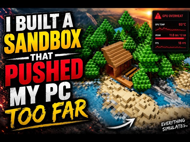 I Built a Sandbox That Pushed My PC Too Far