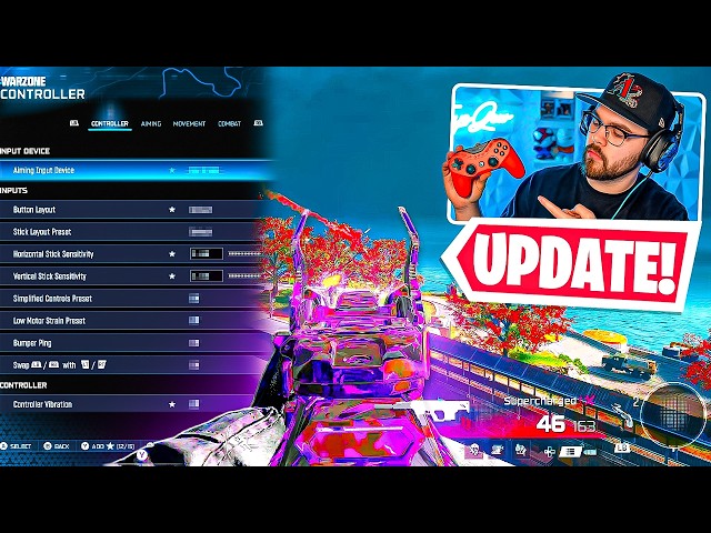 the *NEW* BEST SETTINGS in Warzone! 🎮👑