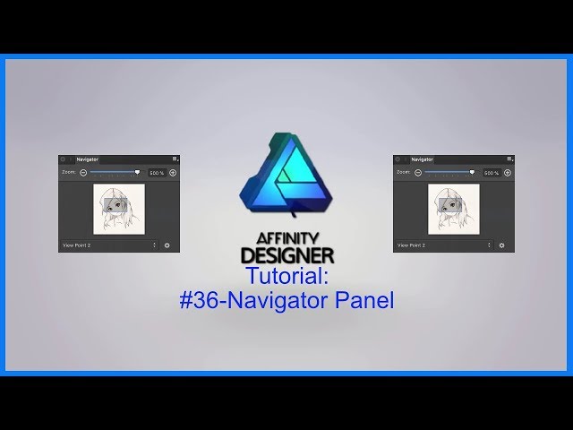 Affinity Designer Tutorial #36-Navigator Panel (April fools tutorial)
