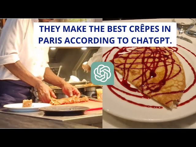 The Best Creperies in Paris According to ChatGPT
