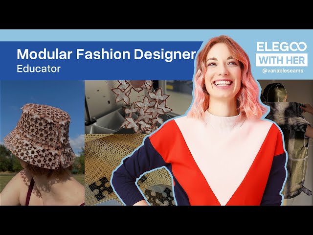 Design, Print, and Build Your Own Modular Wallet with Brigitte | Elegoo With Her