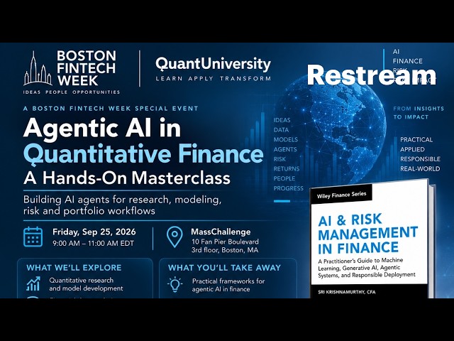Agentic AI in Quantitative Finance: A Hands-On Masterclass
