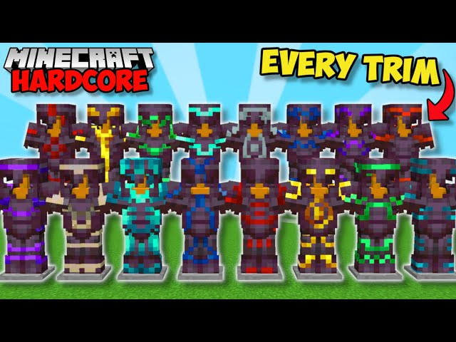 I Found EVERY ARMOR TRIM in Minecraft Hardcore (#82)