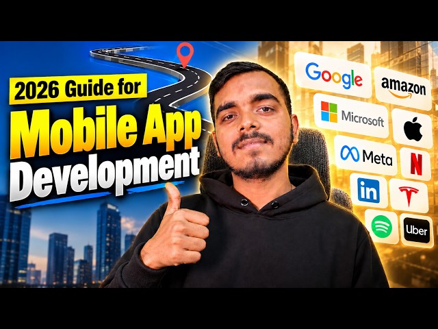 Mobile App Development RoadMap | From Basic To Advance | Complete Journey