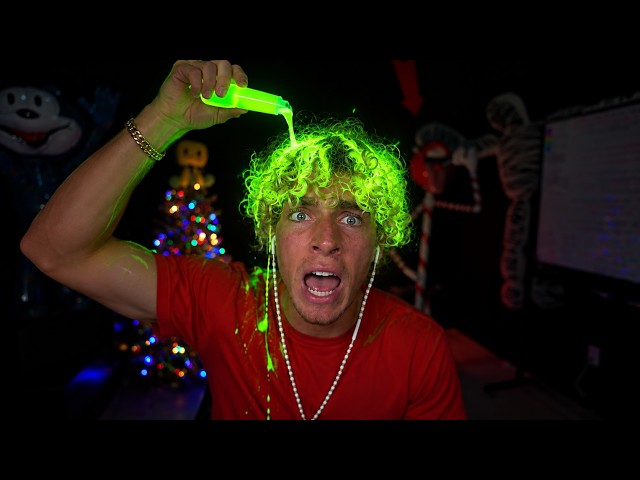 I Put Glow Stick Liquid in my HAIR..