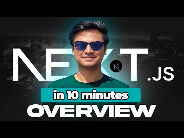 Next.js 15 Tutorial for React Devs (Fullstack Crash Course)